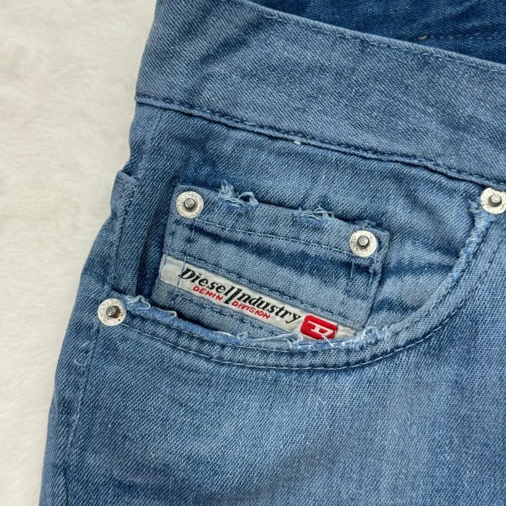 Diesel Jeans Mens 40 Blue Industry Denim Division Straight Leg Made in Italy
